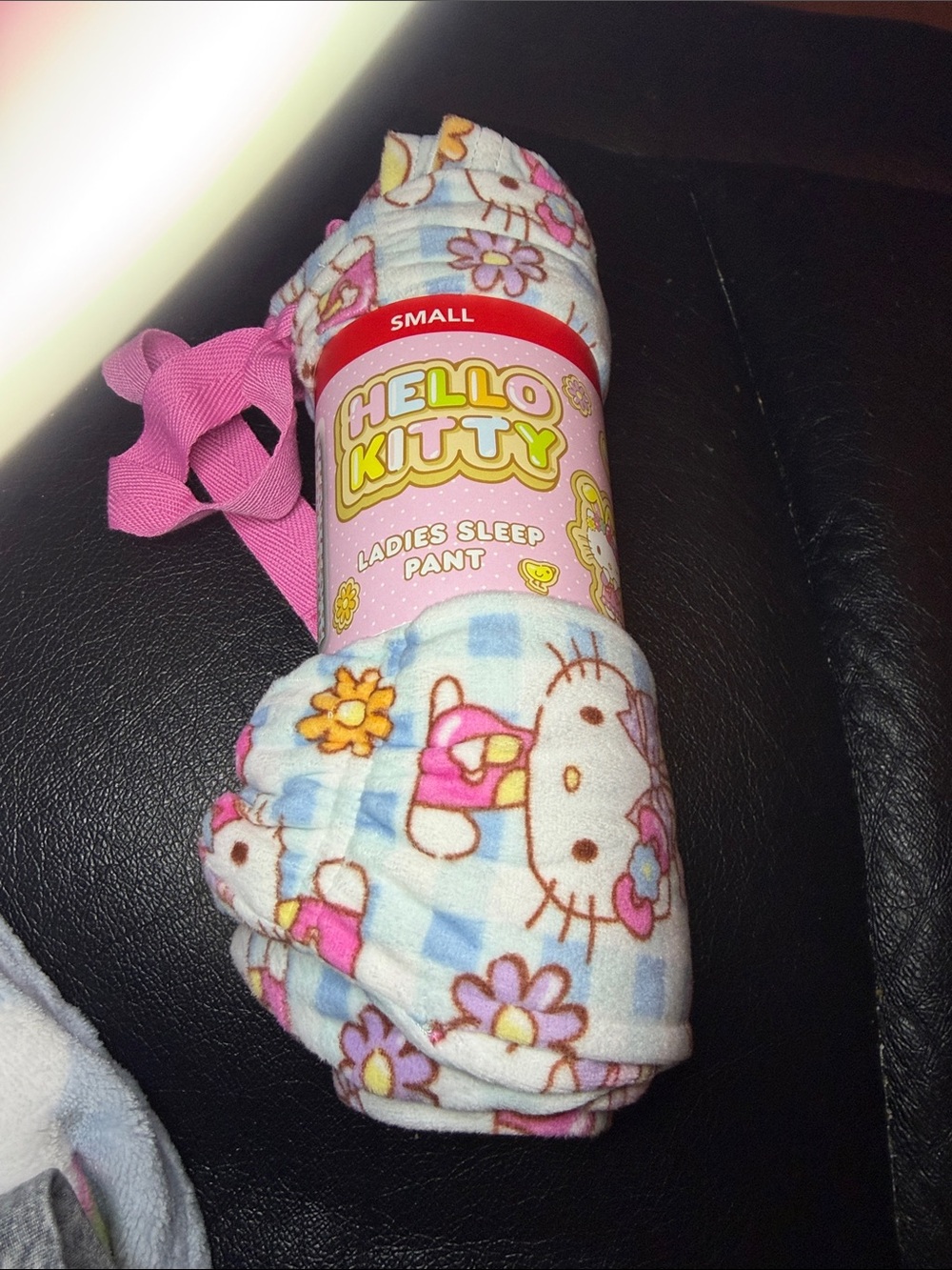 Hello Kitty Blue, Pink & White Floral Sleep Pants